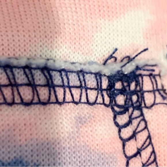 (3 for $20)Ardene Blue and Pink Tie Dye Hoodie Cozy size medium - Picture 4 of 6